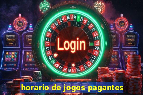 horario de jogos pagantes